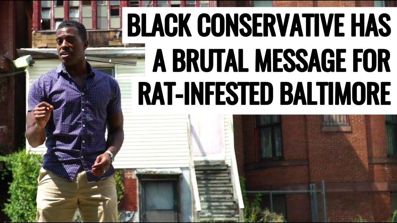 Black Conservative Has A Brutal Message For Rat-Infested Baltimore!