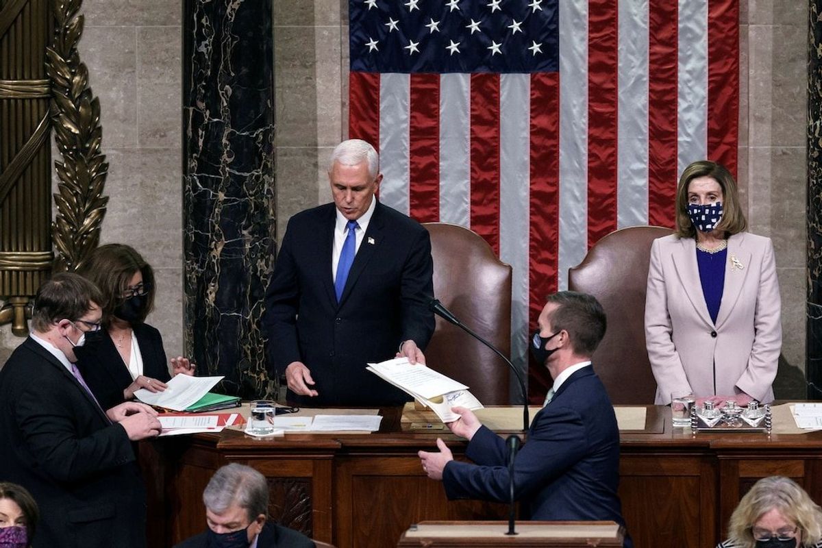 Feds Arrest UCLA Student Accused of Sitting in Pence's Chair During Capitol Riot