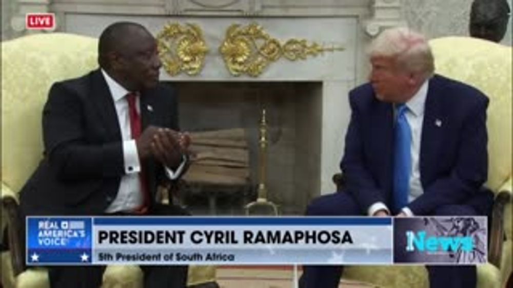 POTUS CONFRONTS S. AFRICAN PRESIDENT