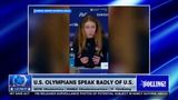 U.S. OLYMPIANS CRITICIZE AMERICA ON THE WORLD STAGE