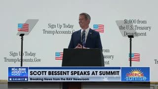 BESSENT AT THE TRUMP ACCOUNTS SUMMIT
