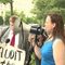 Tea Party Patriots protest outside IRS