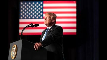 President Trump Delivers Remarks at Naval Station Norfolk Send Off for USNS Comfort