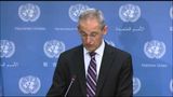 Sunday briefing by UN chemical weapons team, now out of Syria