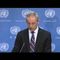 Sunday briefing by UN chemical weapons team, now out of Syria