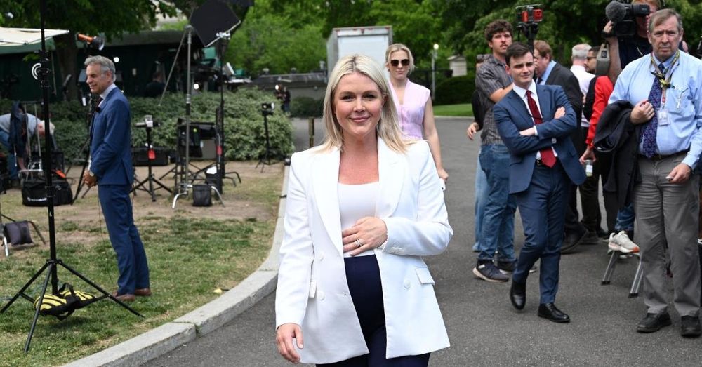 White House press secretary gives final briefing before maternity leave