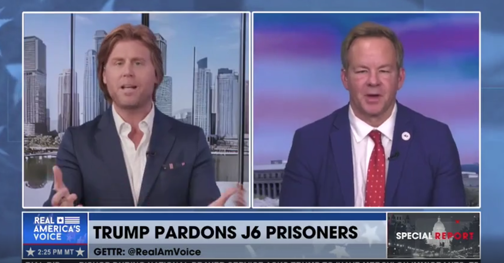 DEMOCRATS ARE UPSET WITH TRUMP’S J6 PARDONS