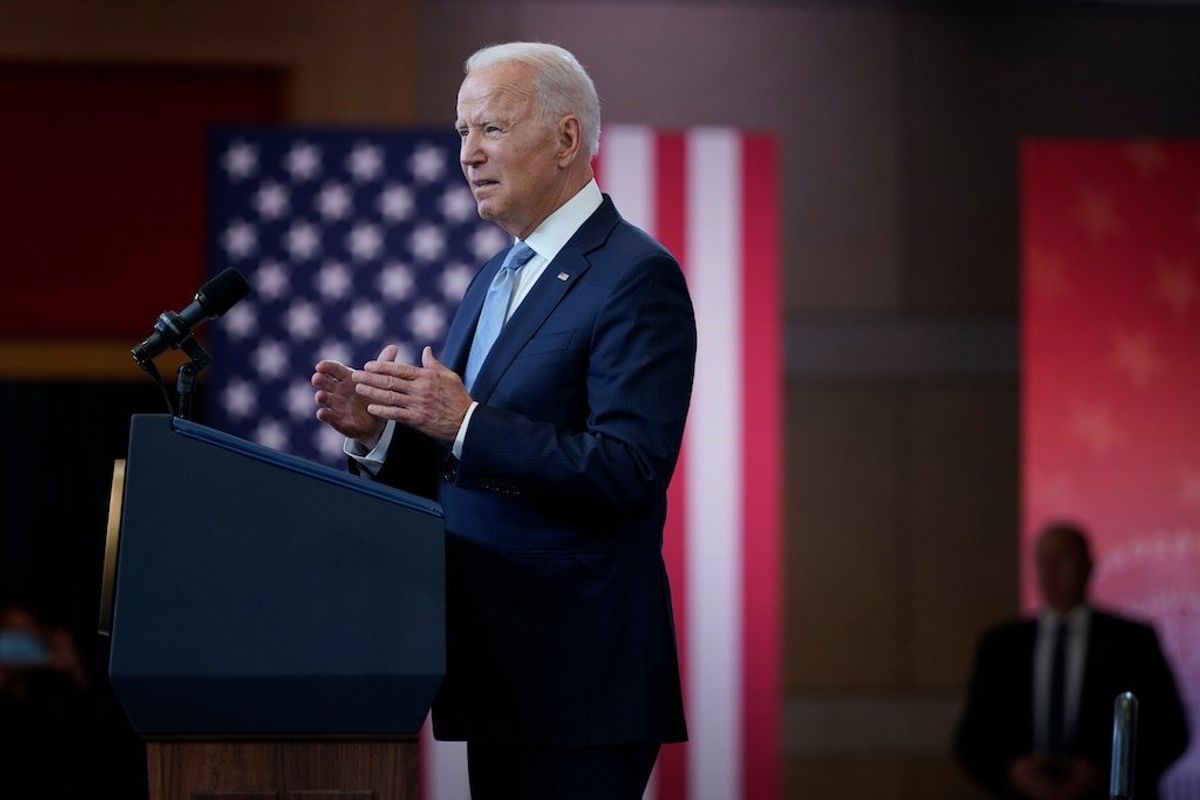 Biden Delivers Speech on Voting Rights in Philadelphia