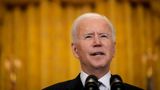 Biden touts 100 million vaccine doses since taking office, mistakenly refers to 'President Harris'