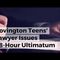 Covington Teens’ Lawyer Issues 48-Hour Ultimatum