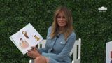 White House Easter Egg Roll Reading Nook – First Lady Melania Trump