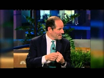 Eliot Spitzer on Leno: Hubris was terminal