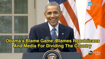 Obama’s Blame Game: Blames Republicans And Media For Dividing The Country