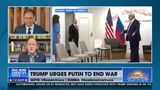 TRUMP URGES PUTIN TO END WAR