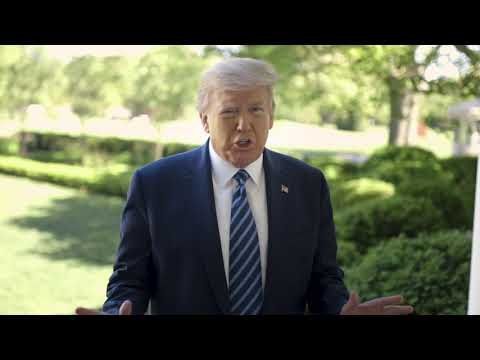 President Trump on reopening the economy