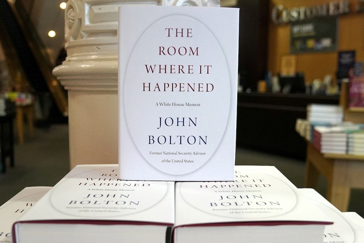 Lawyer: US Drops Lawsuit, Grand Jury Probe Over Bolton Book