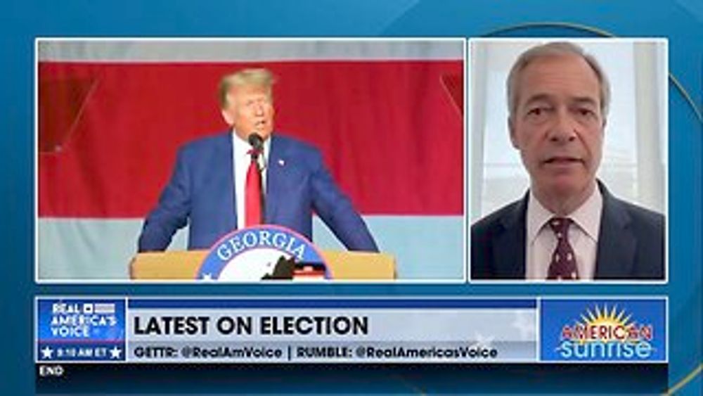 Nigel Farage Explains Why President Trump Is Set to Win the 2024 Election