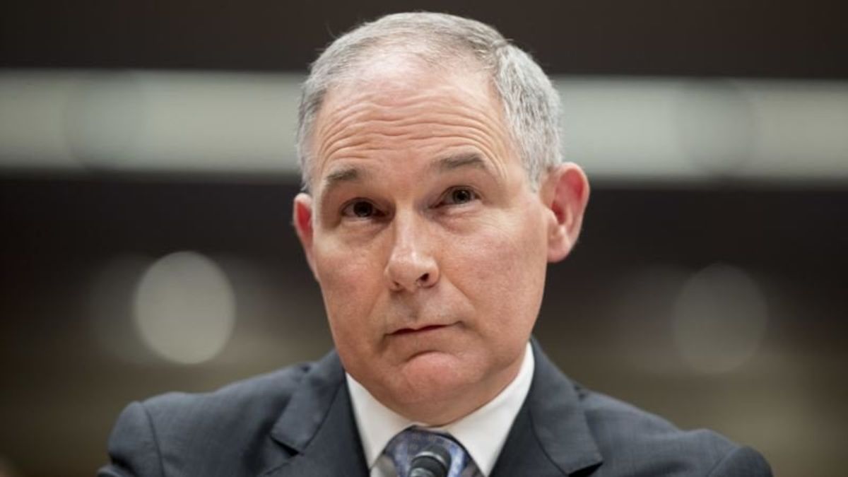 EPA Chief Scott Pruitt Resigns