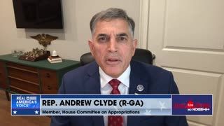 Rep. Clyde explains his proposed amendments to defund prosecutors targeting political candidates