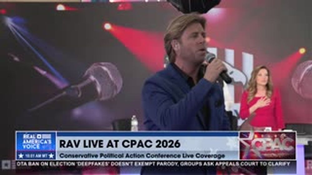 RAV'S BEAU DAVIDSON SINGS 'THE NATIONAL ANTHEM' AT CPAC
