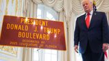 Florida renames part of a street in Palm Beach after President Trump