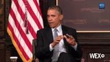 Obama speaks on poverty panel at Georgetown