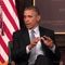 Obama speaks on poverty panel at Georgetown