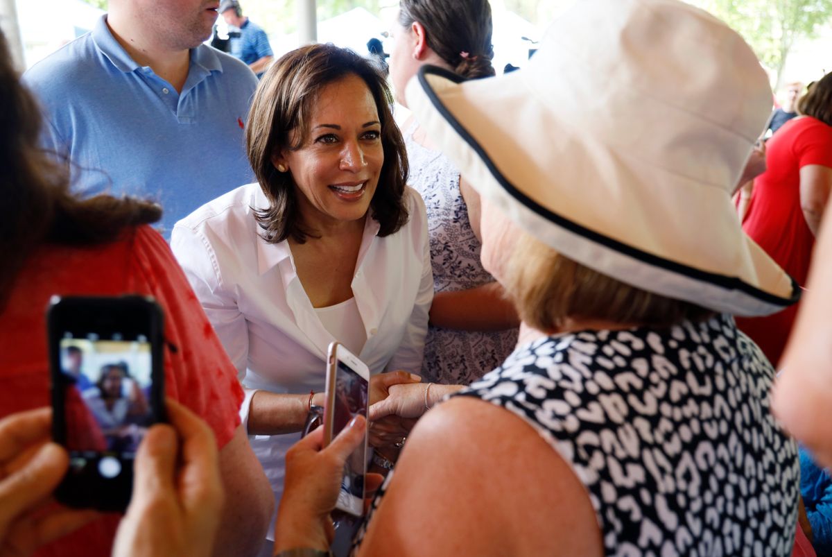 Democrat Harris Reports Raising $12M in 2nd Quarter