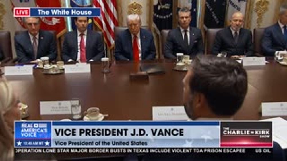 VP VANCE CRACKING JOKES THIS MORNING