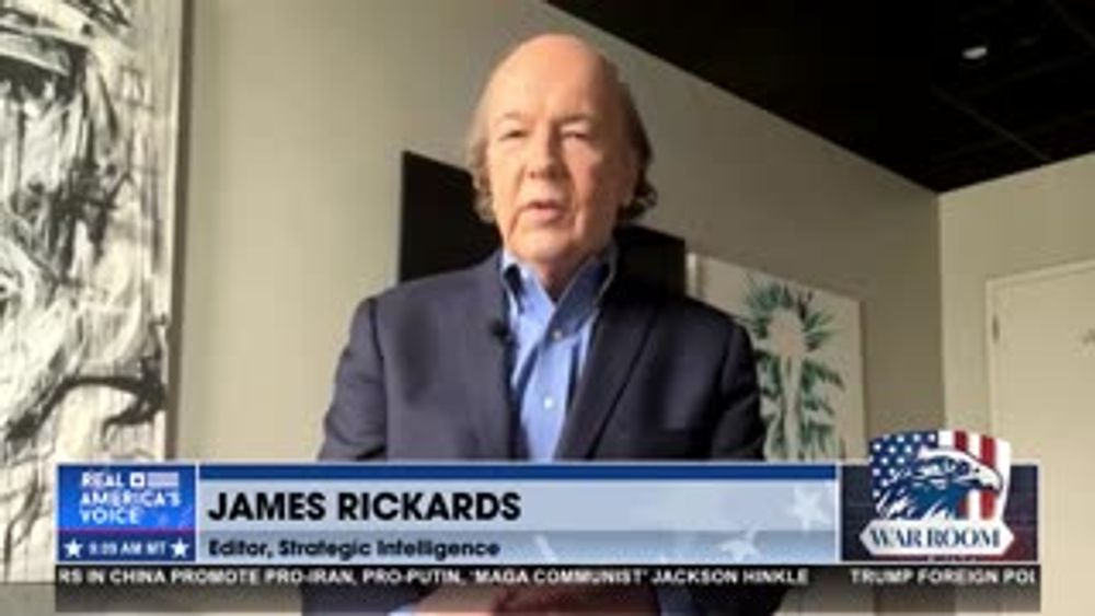 RICKARDS: “WE’RE IN A VERY BAD PLACE.”