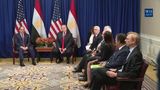 President Trump Participates in an Expanded Meeting with the President of Egypt