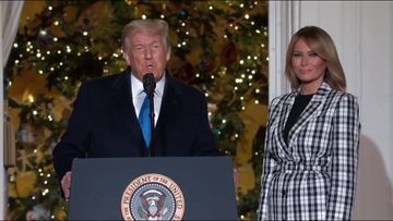 President Trump Delivers Remarks to Troops