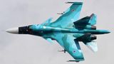 Russian apartment complex on fire after warplane training accident