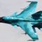 Russian apartment complex on fire after warplane training accident