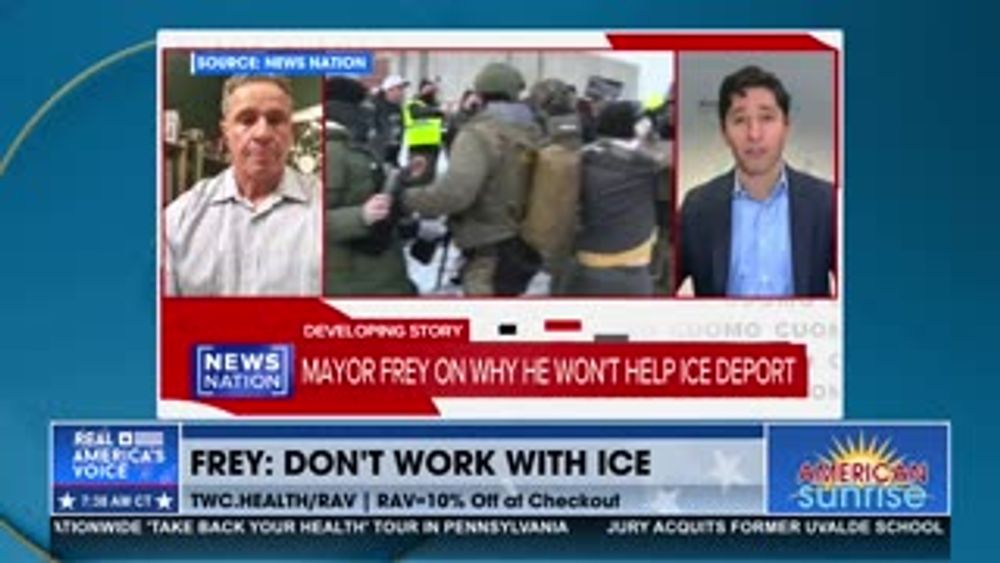 FREY: “WE WILL NOT COOPERATE WITH ICE" — MAYOR SINGER FIRES BACK”