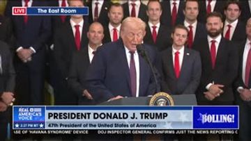 WHITE HOUSE HOSTS STANLEY CUP CHAMPION FLORIDA PANTHERS