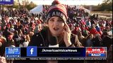 "Not even tornados can keep people from coming out to hear President Trump speak."