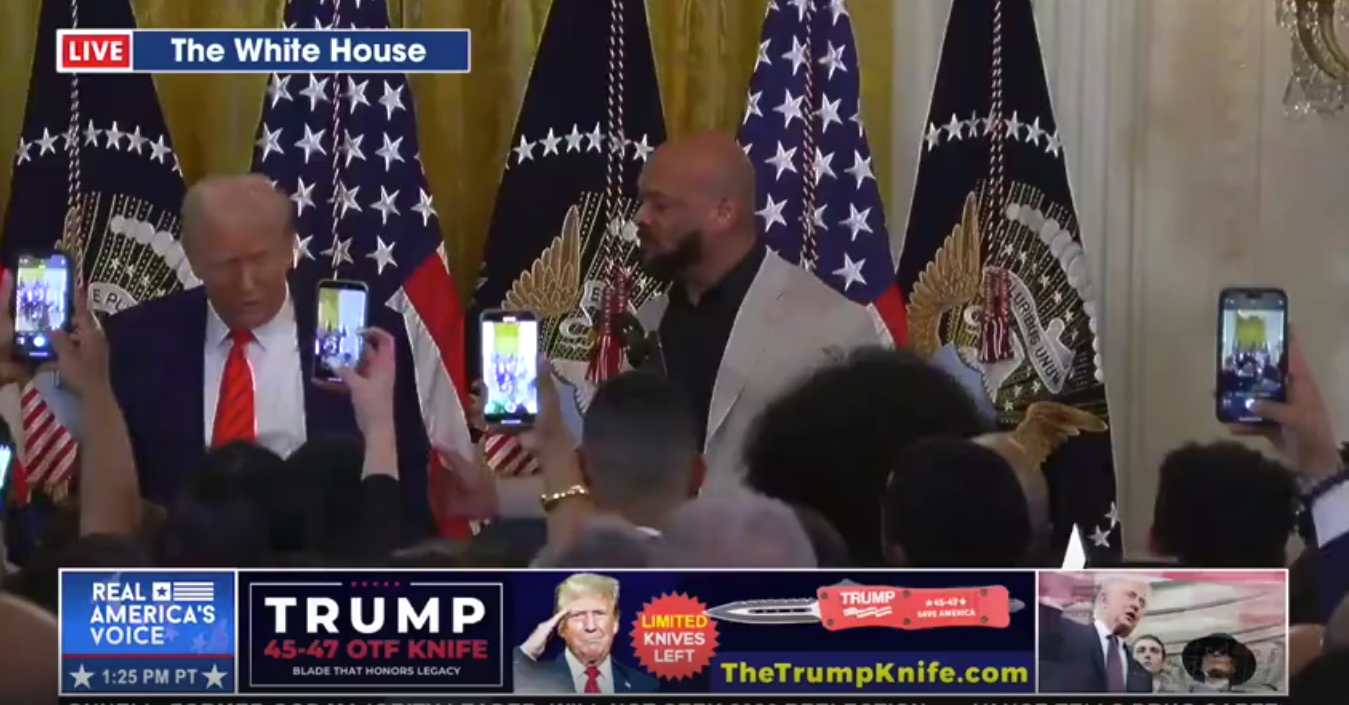 PHIL HEATH AT THE WHITE HOUSE