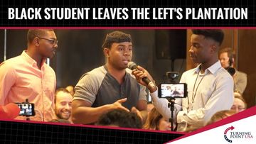 Black Student LEAVES The Left’s Plantation!