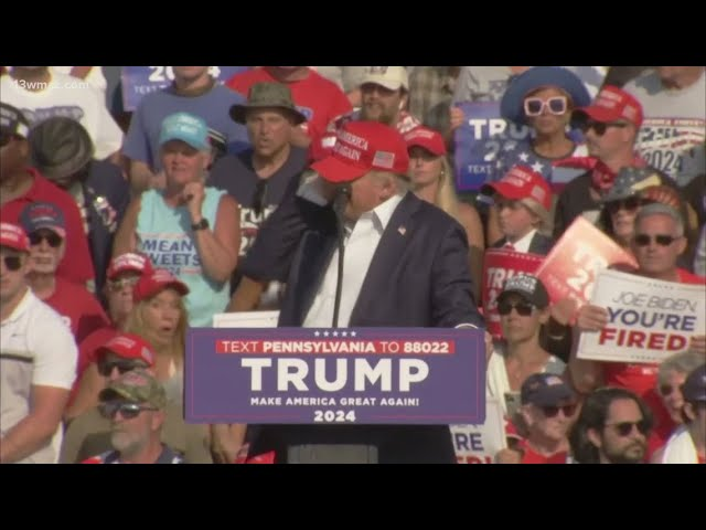 TRUMP TURNED HIS HEAD AND SAVED AMERICA