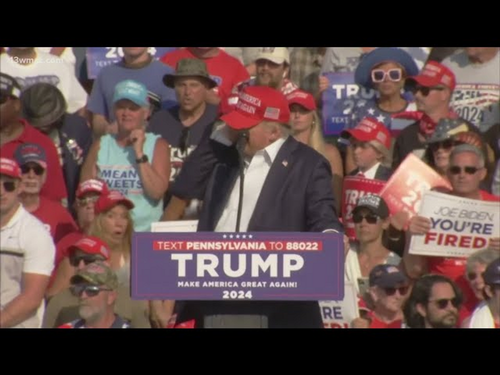 TRUMP TURNED HIS HEAD AND SAVED AMERICA