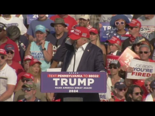 TRUMP TURNED HIS HEAD AND SAVED AMERICA