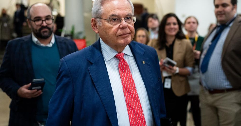 Indicted Sen. Menendez criticizes foreign charges as 'misuse of the grand jury system'