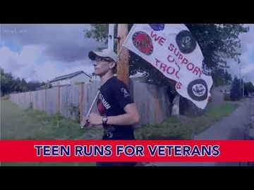 Teen Runs for Veterans