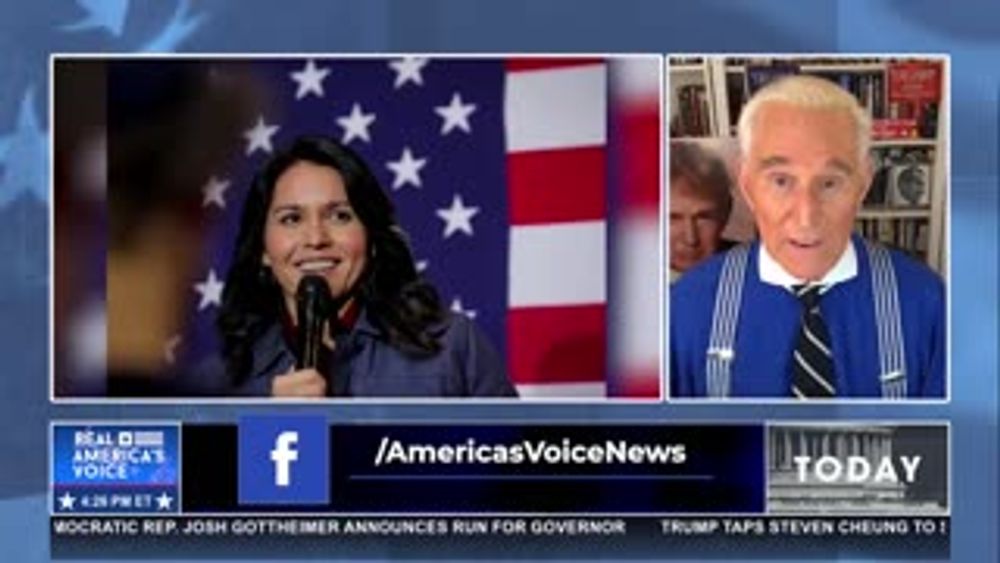 ROGER STONE IS EXCITED TO SEE TULSI GABBARD IN TRUMP'S CABINET