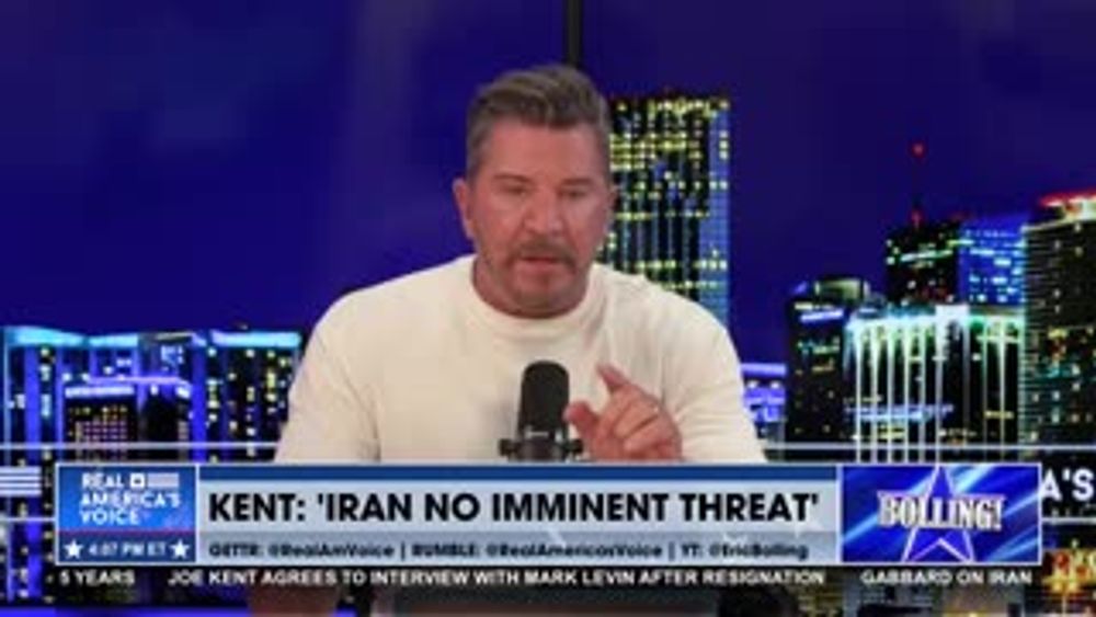 KENT DOESN’T THINK IRAN IS A THREAT