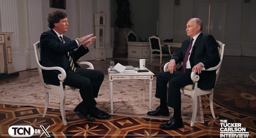 The hypocrisy of the media's meltdown over Tucker Carlson's Putin interview