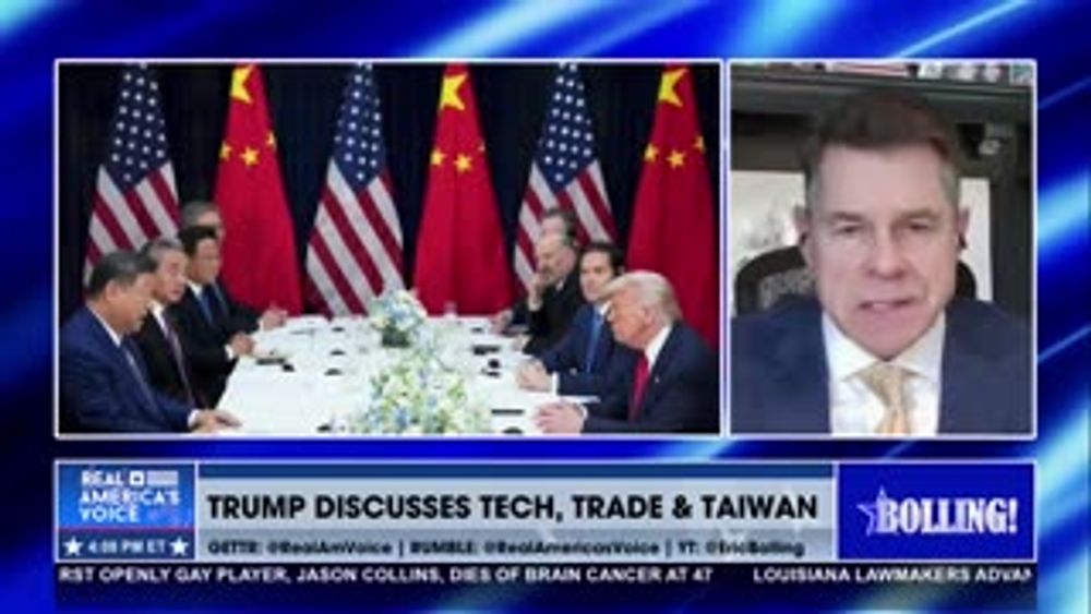 “WE COULDN’T BE AT MORE ODDS” WITH CHINA