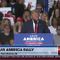 The crowd blows the roof off the place as President Trump