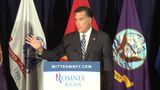 Romney Campaigns In Springfield
